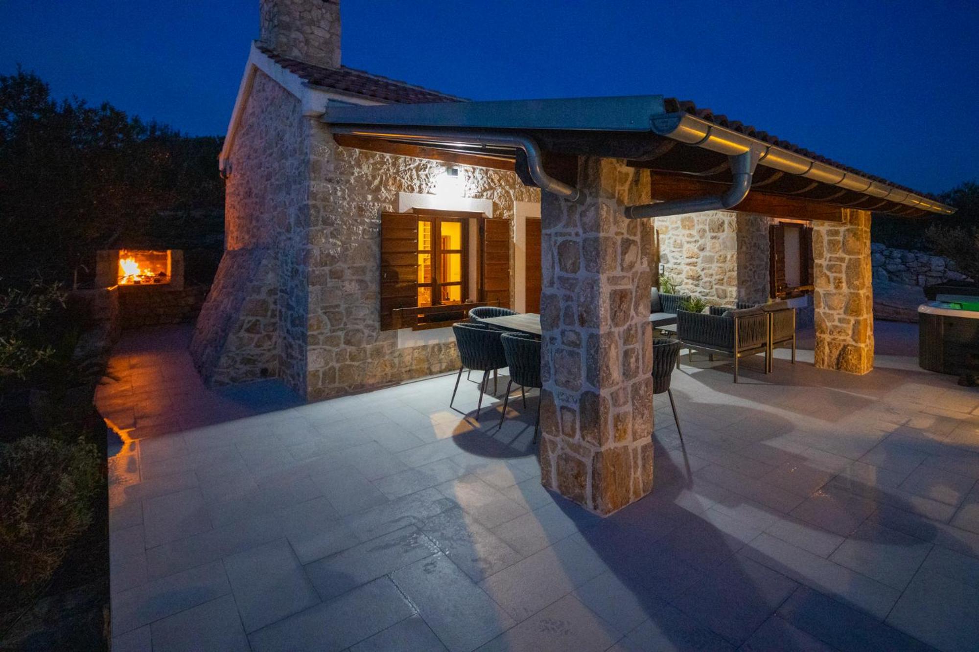 Holiday Home Svemir Драге Экстерьер фото